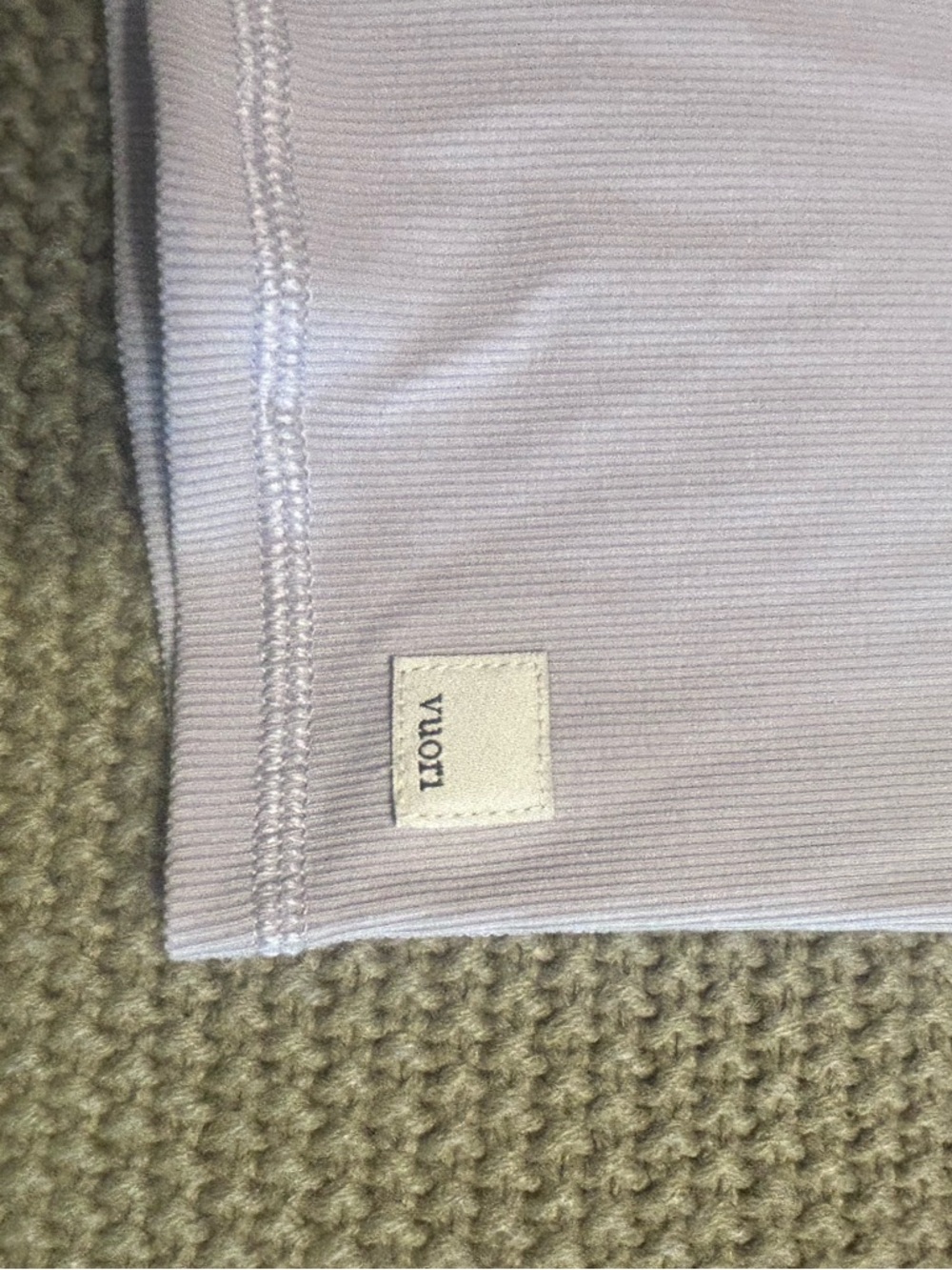 lululemon athletica Ribbed Tank Top in Light Lavender